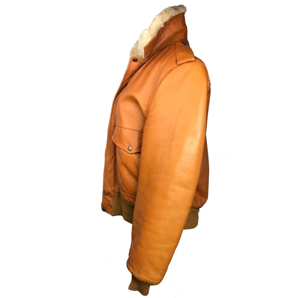 SOLD -1980’s Schott I-S 674 M-S Flight Jacket - Picture 5 of 8